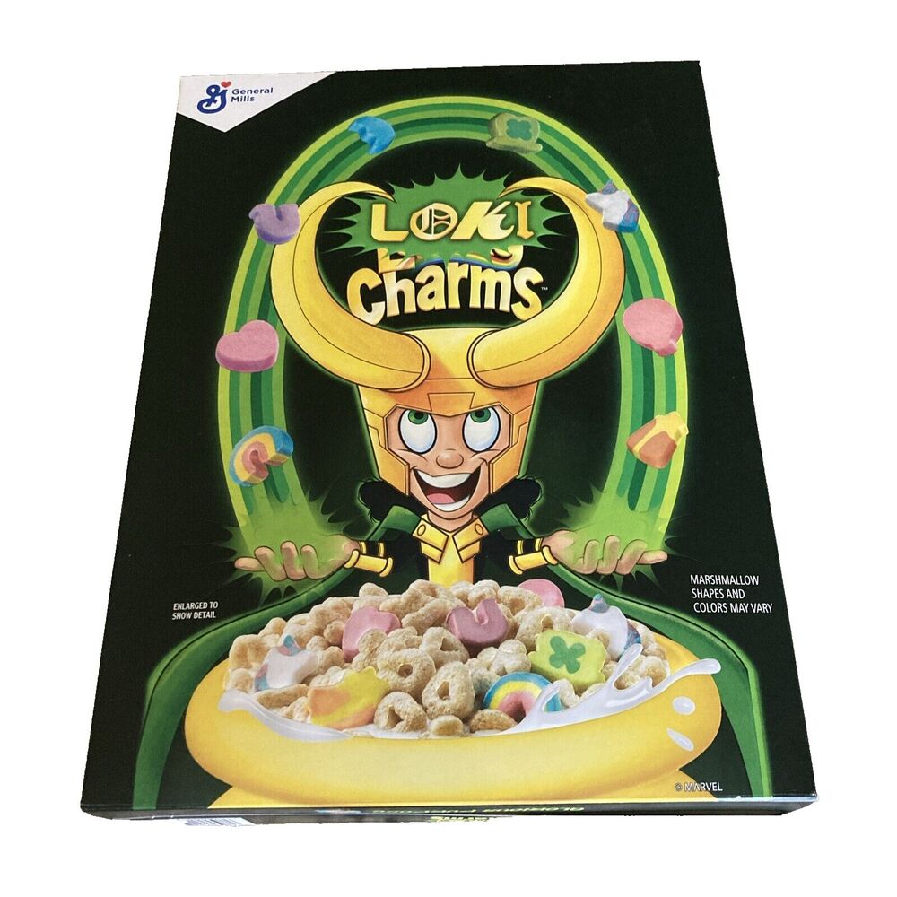 2021 Marvel Loki Exclusive Lucky Charms Collab 3500 LE Collector's